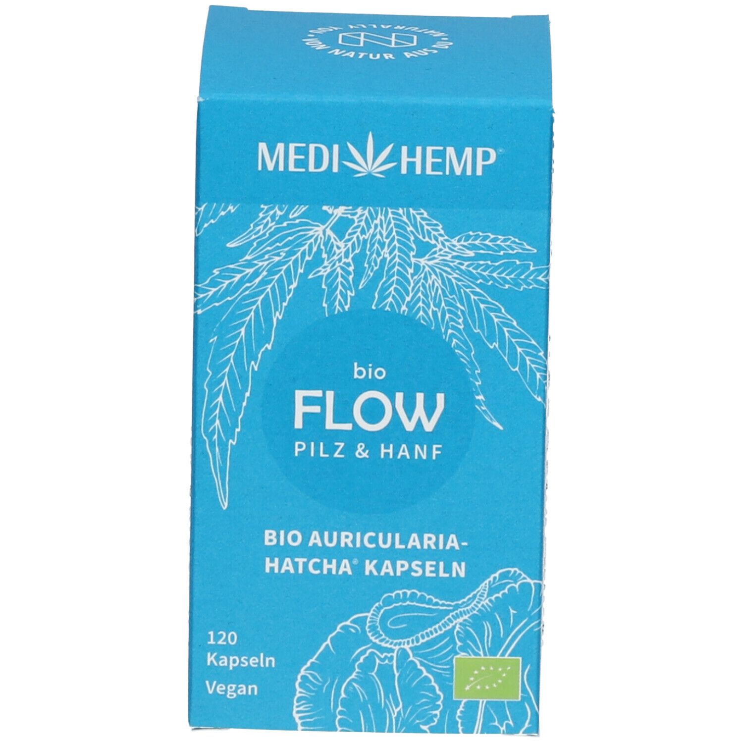 MEDIHEMP Bio FLOW Auricularia-HATCHA® Kapseln