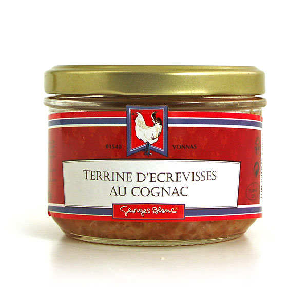 Terrine d'écrevisses au Cognac
