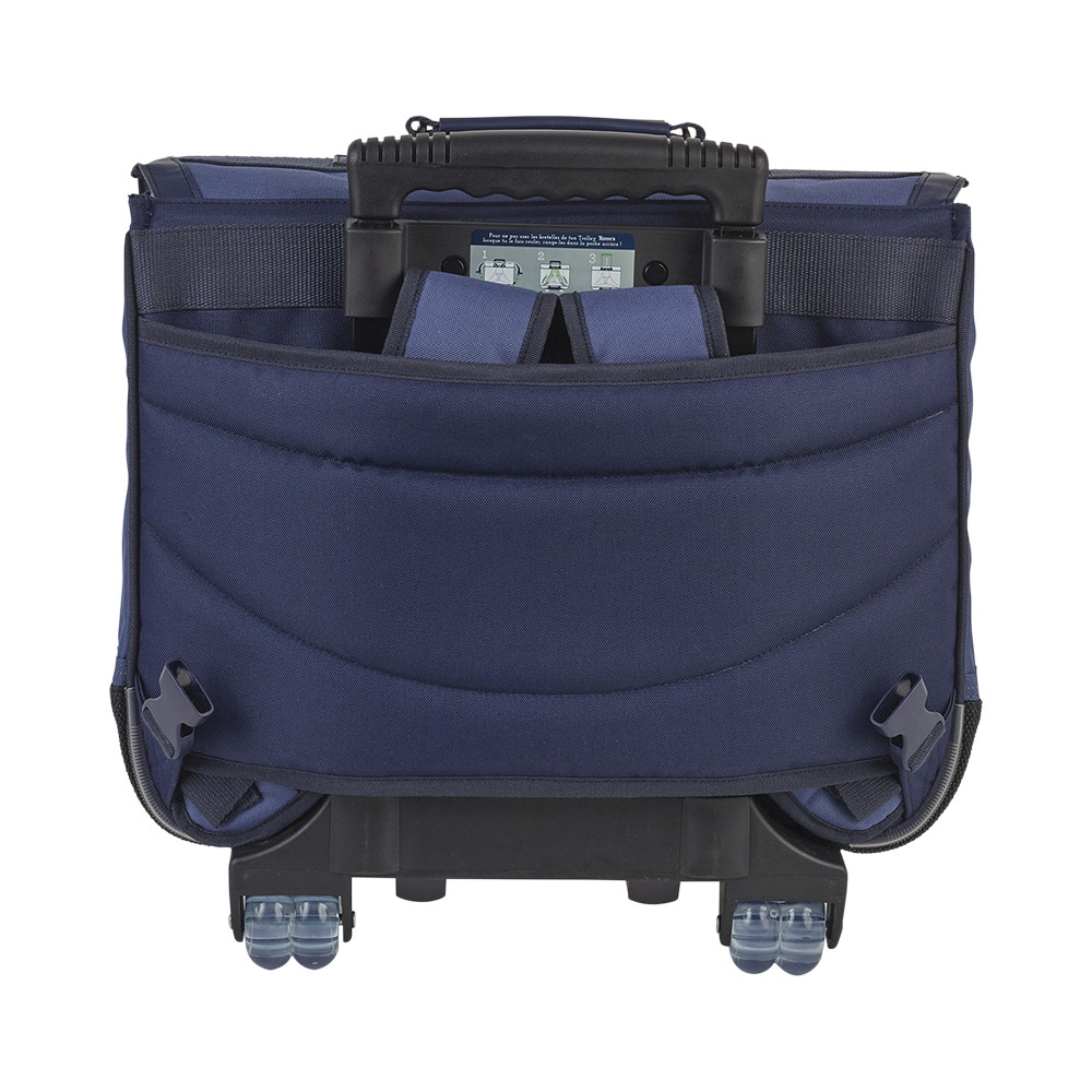Cartable trolley Colin bleu