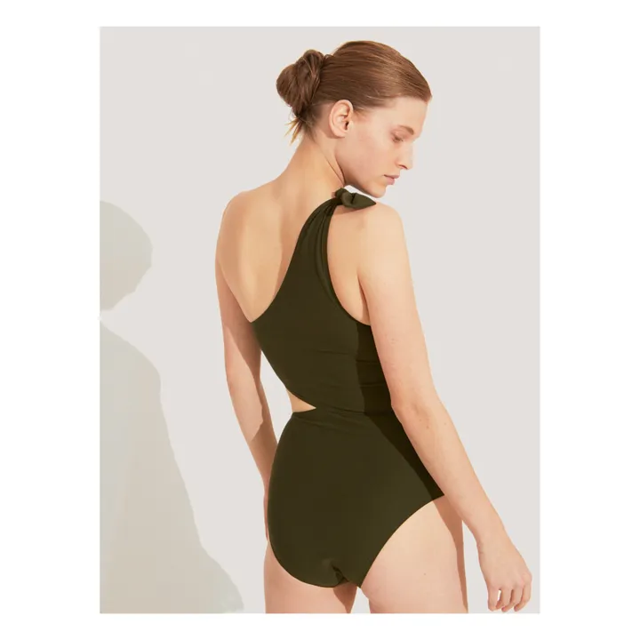 Re.Sea Maillot 1 Pièce Longitude 06 | Vert kaki
