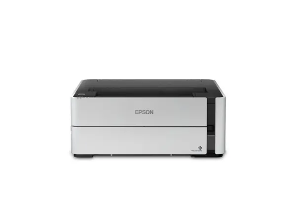 Epson EcoTank M1170 - Printer - S/H - Duplex - blækprinter - kan genopfyldes - A4/Legal - 1200 x 2400 dpi - op til 20 spm - kapacitet: 250 ark - USB 2.0, Gigabit LAN, Wi-Fi(n) - hvid