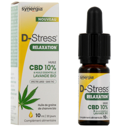 D-Stress Relaxation CBD - Capsules ou Gouttes