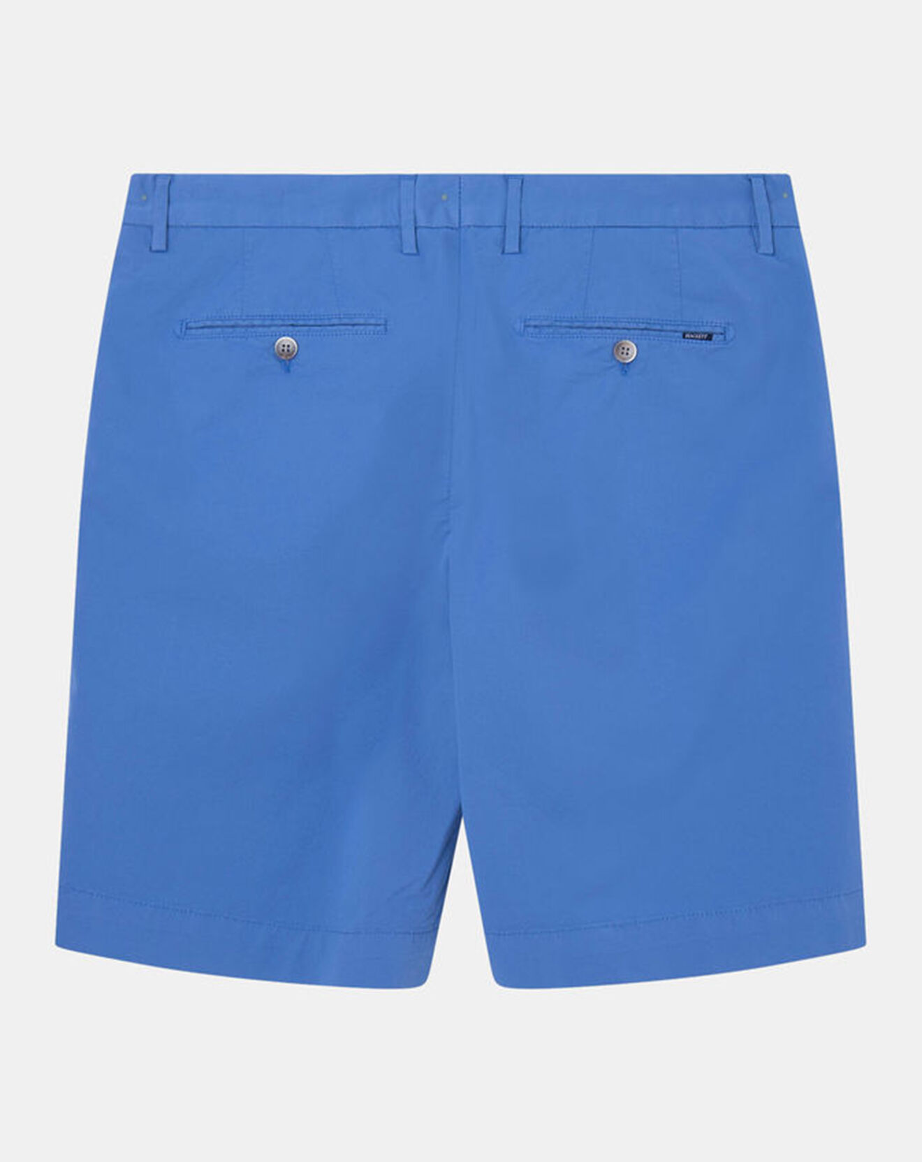Hackett London Bermuda en Twill Regular Fit uni bleu ciel
