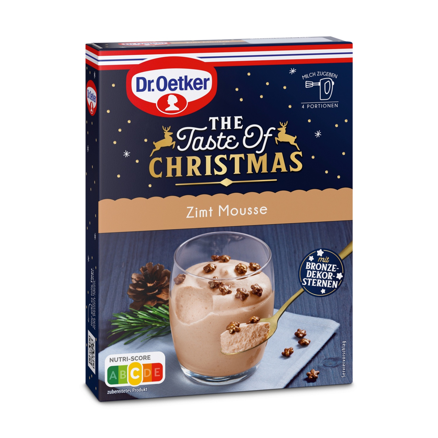 DR. OETKER Mousse, Zimt Mousse 87 g/ 63 g