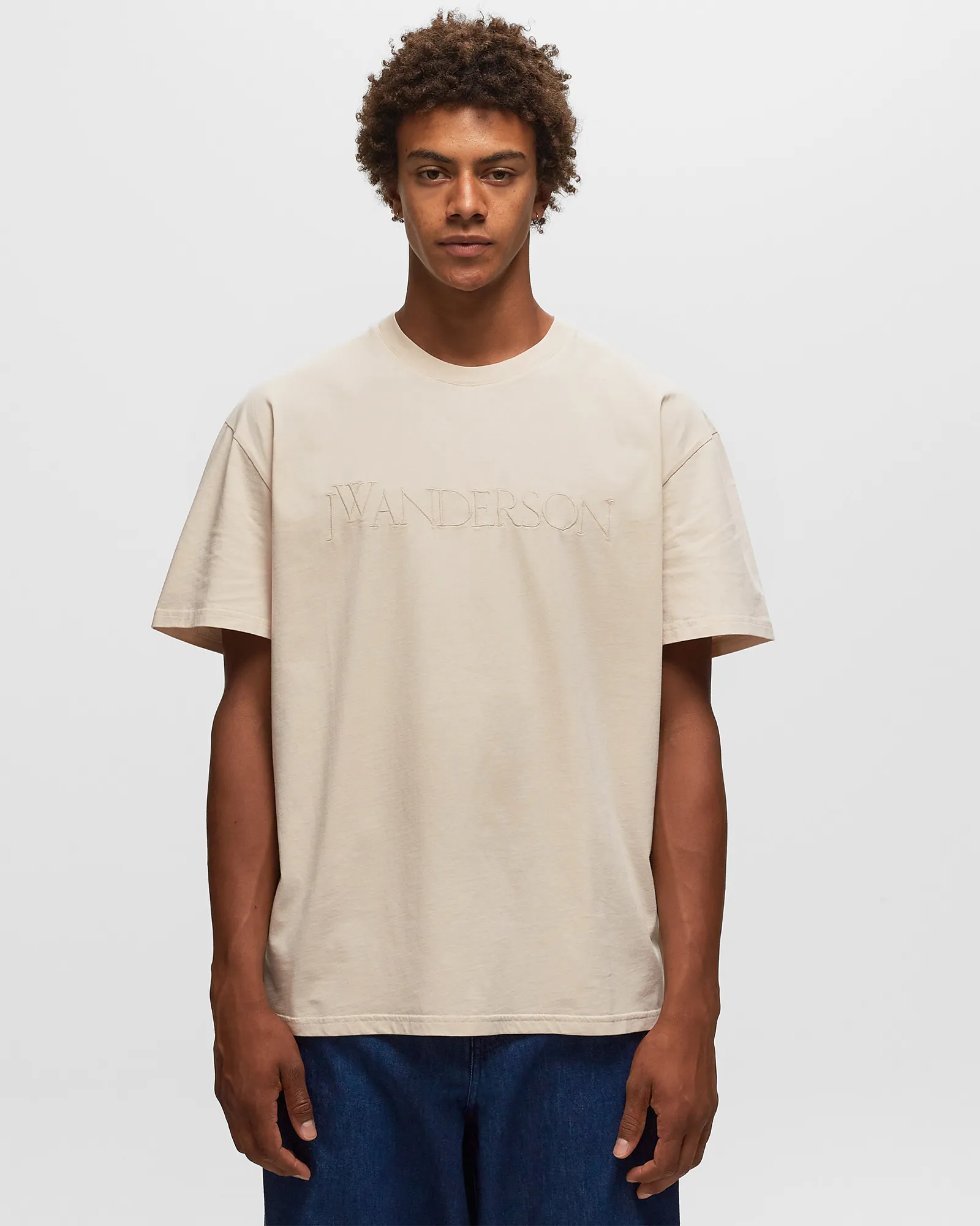 JW Anderson LOGO EMBROIDERY T-SHIRT