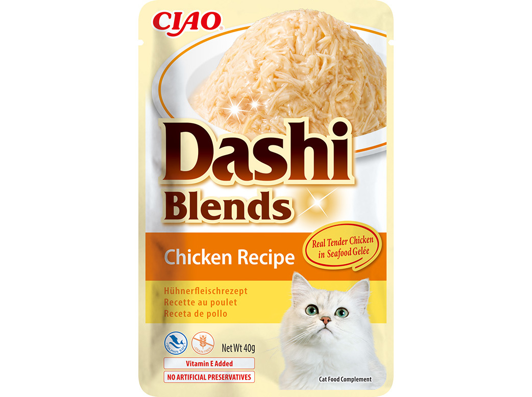 COMIDA HÚMIDA GATO CIAO BLENDS FRANGO 40G