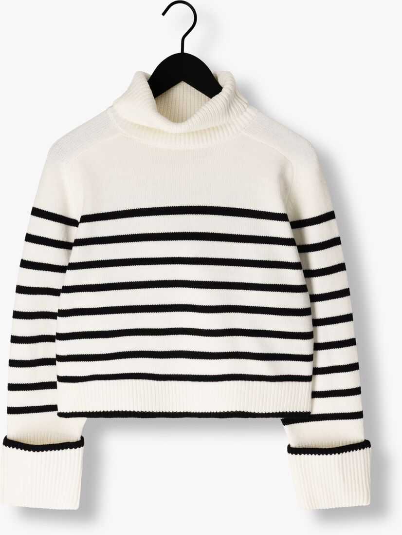 witte co'couture coltrui mero crop stripe knit