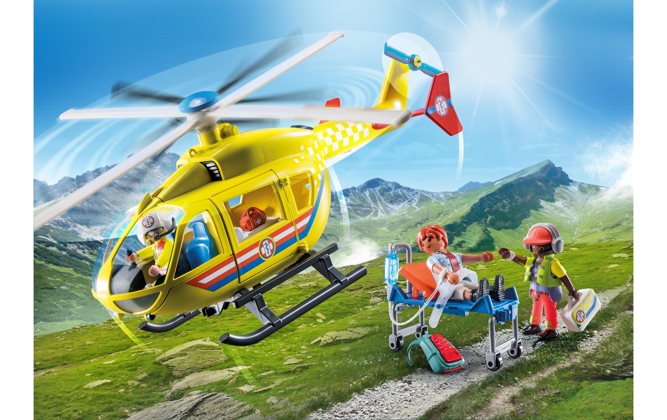 City Life Rettungshelikopter 71203Helikopter-Spielset