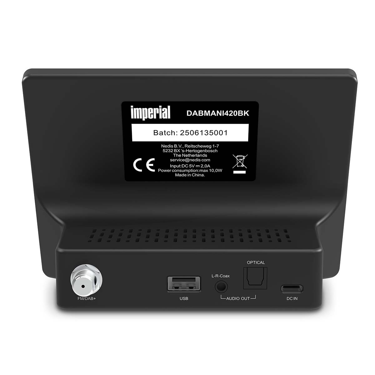 Imperial DABMANI420BK DAB+/FM Internetradio
