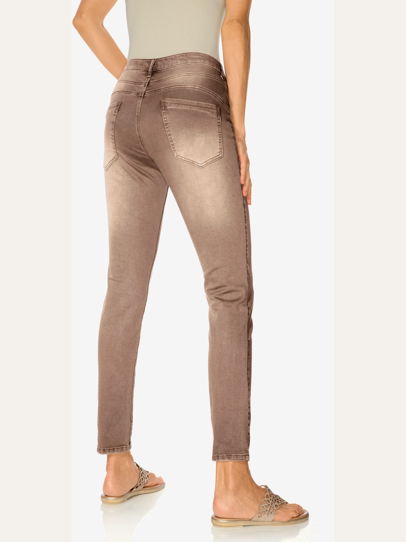 Pantalon boyfriend coupe droite