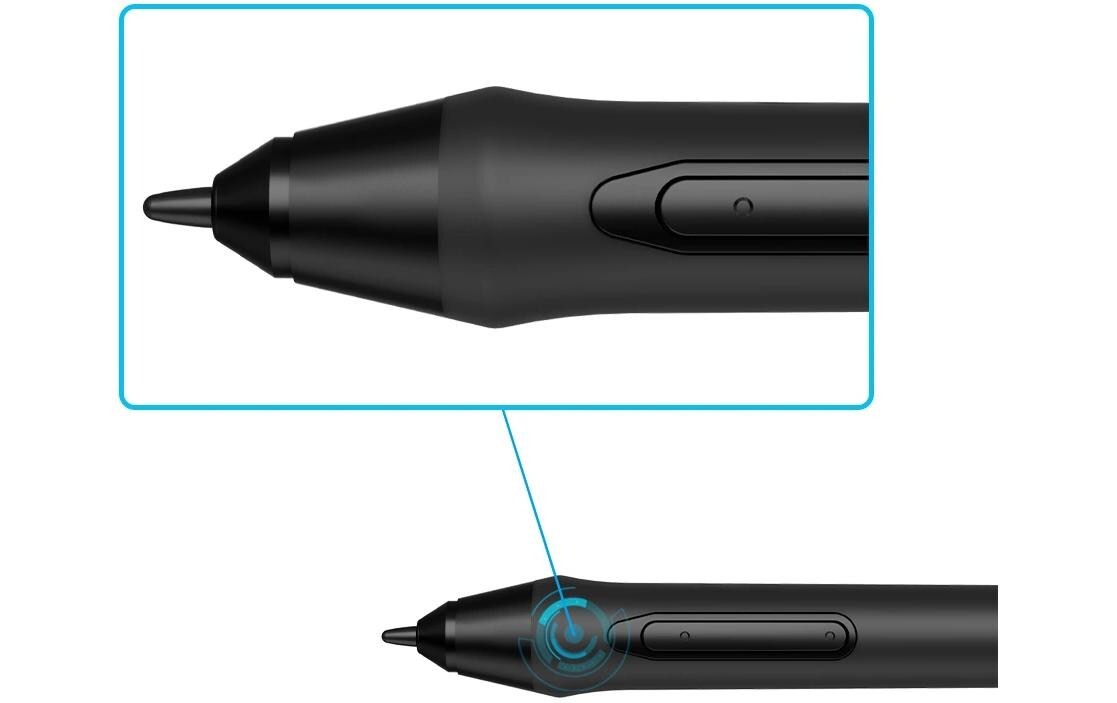 Eingabestift P05R Battery-free Stylus SchwarzEingabestift für das XP-Pen Artist 24 FHD