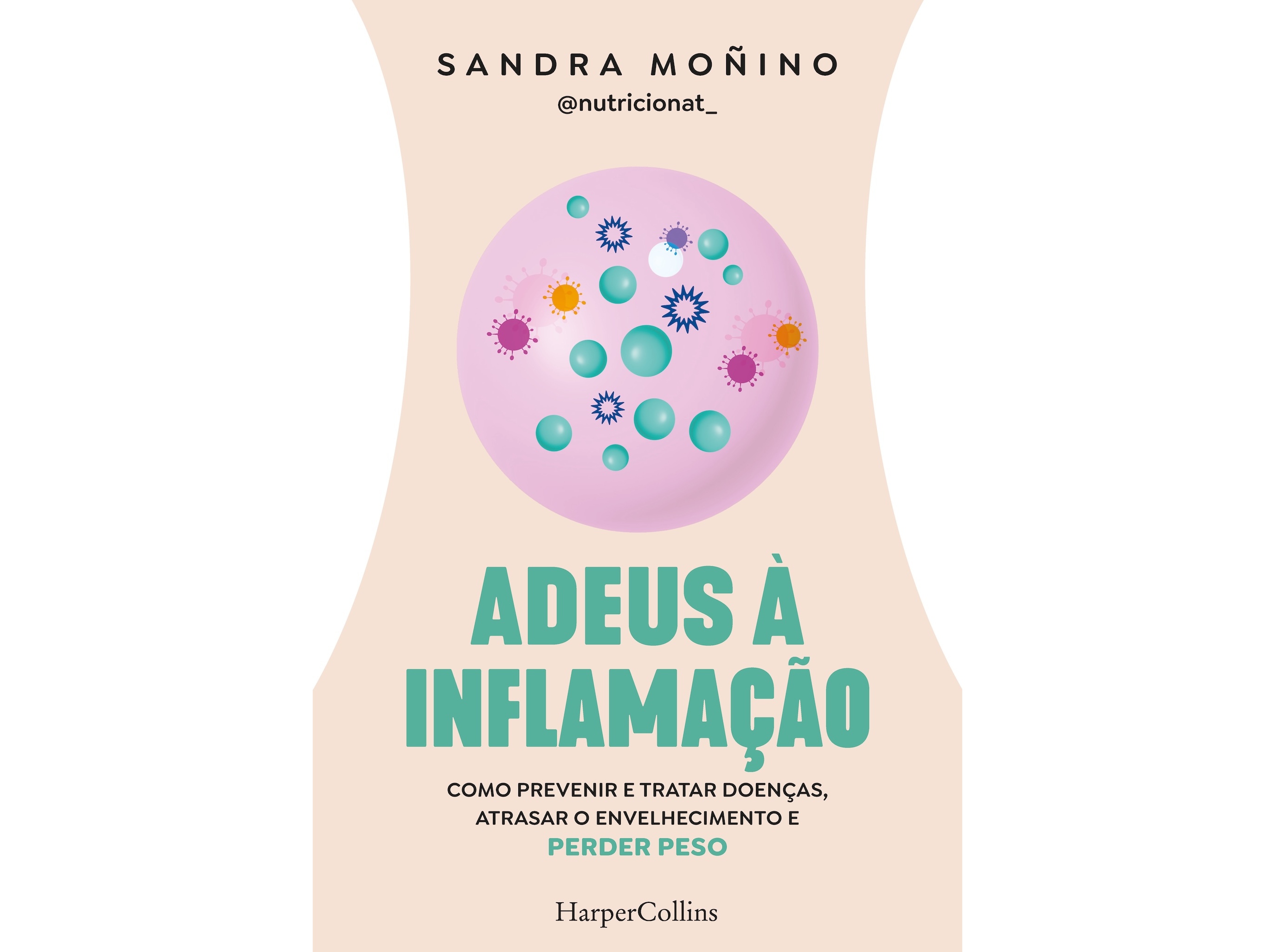 LIVRO ADEUS À INFLAMAÇÃO DE SANDRA MOÑINO