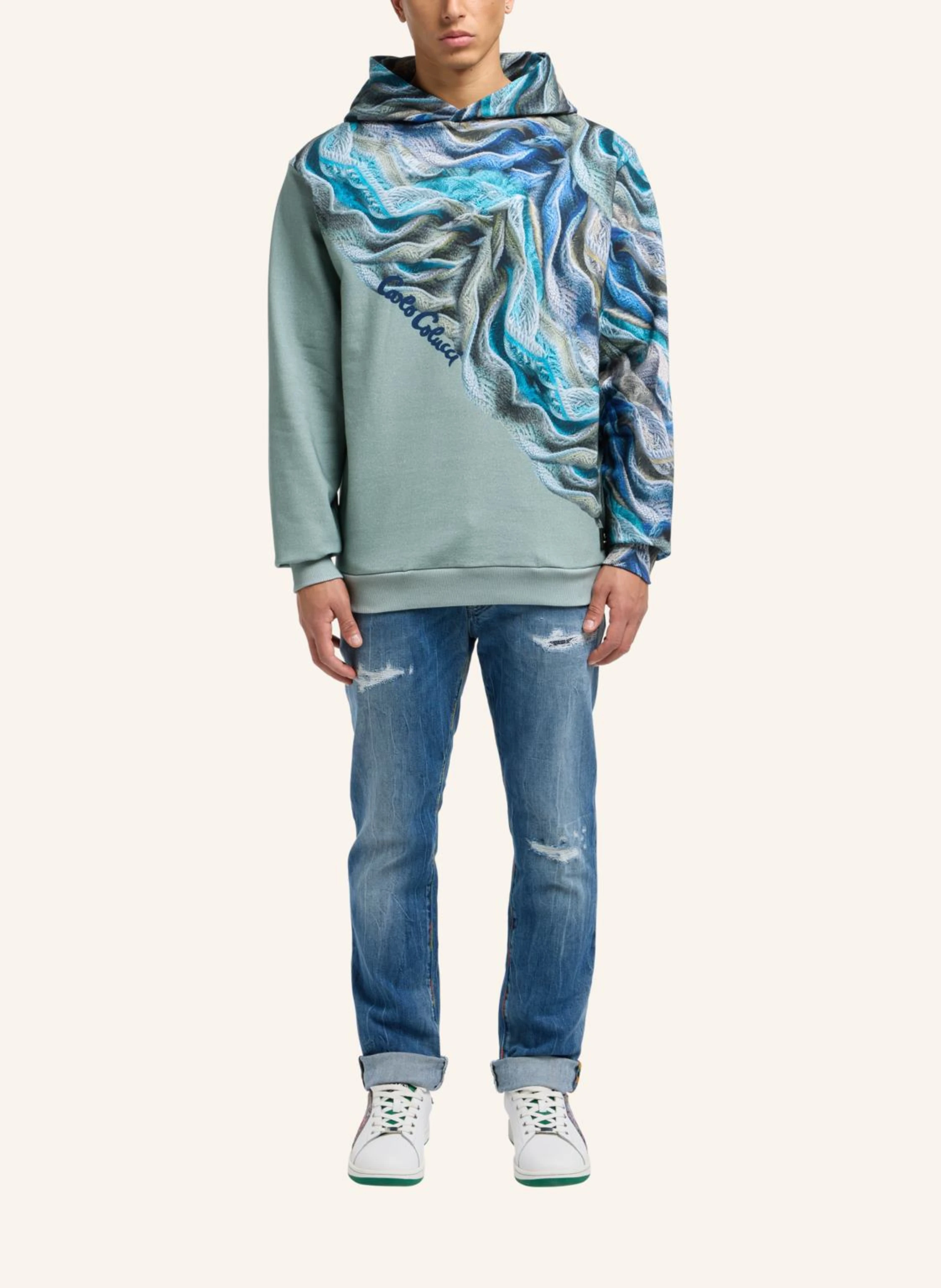 CARLO COLUCCI Hoodie - Artificial Knit DRAICCHIO