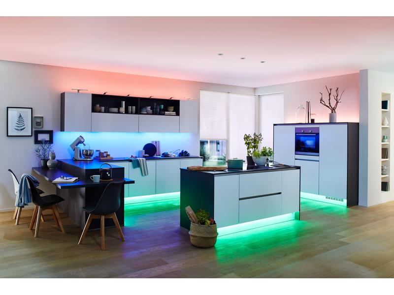 Paulmann LED-Stripe MaxLED RGBW 3 m Basisset Beschichteter Licht-Streifen mit Farbwechselfunktion