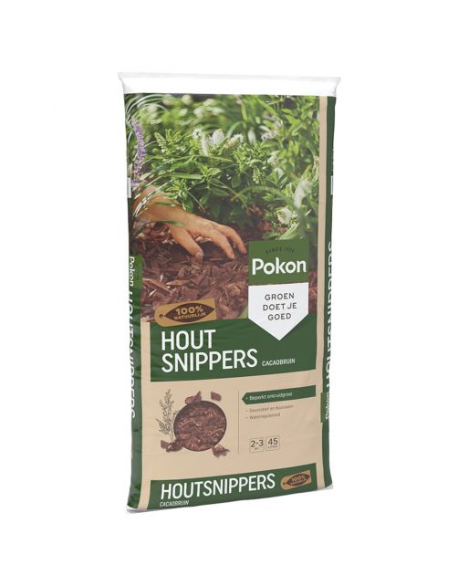 Pokon Houtsnippers - Bodembedekking - 45 l Bruin