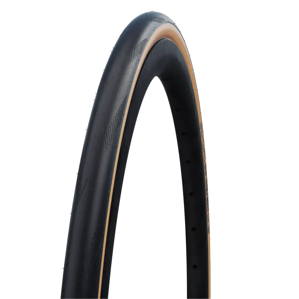 Schwalbe One Performance RaceGuard Racefiets Band Zwart/Bruin