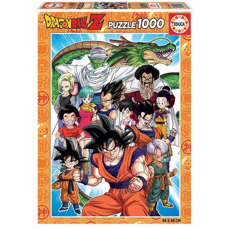 Puslespil - 1000 brikker - Dragon Ball