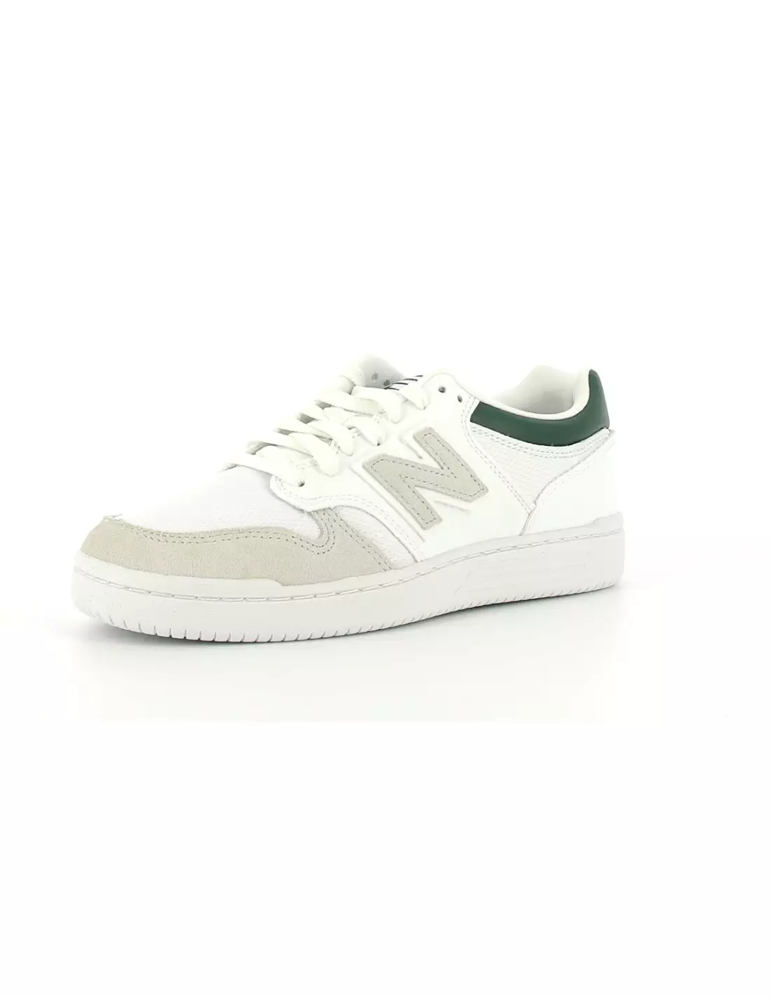 NEW BALANCE 480 - Baskets Blancvert