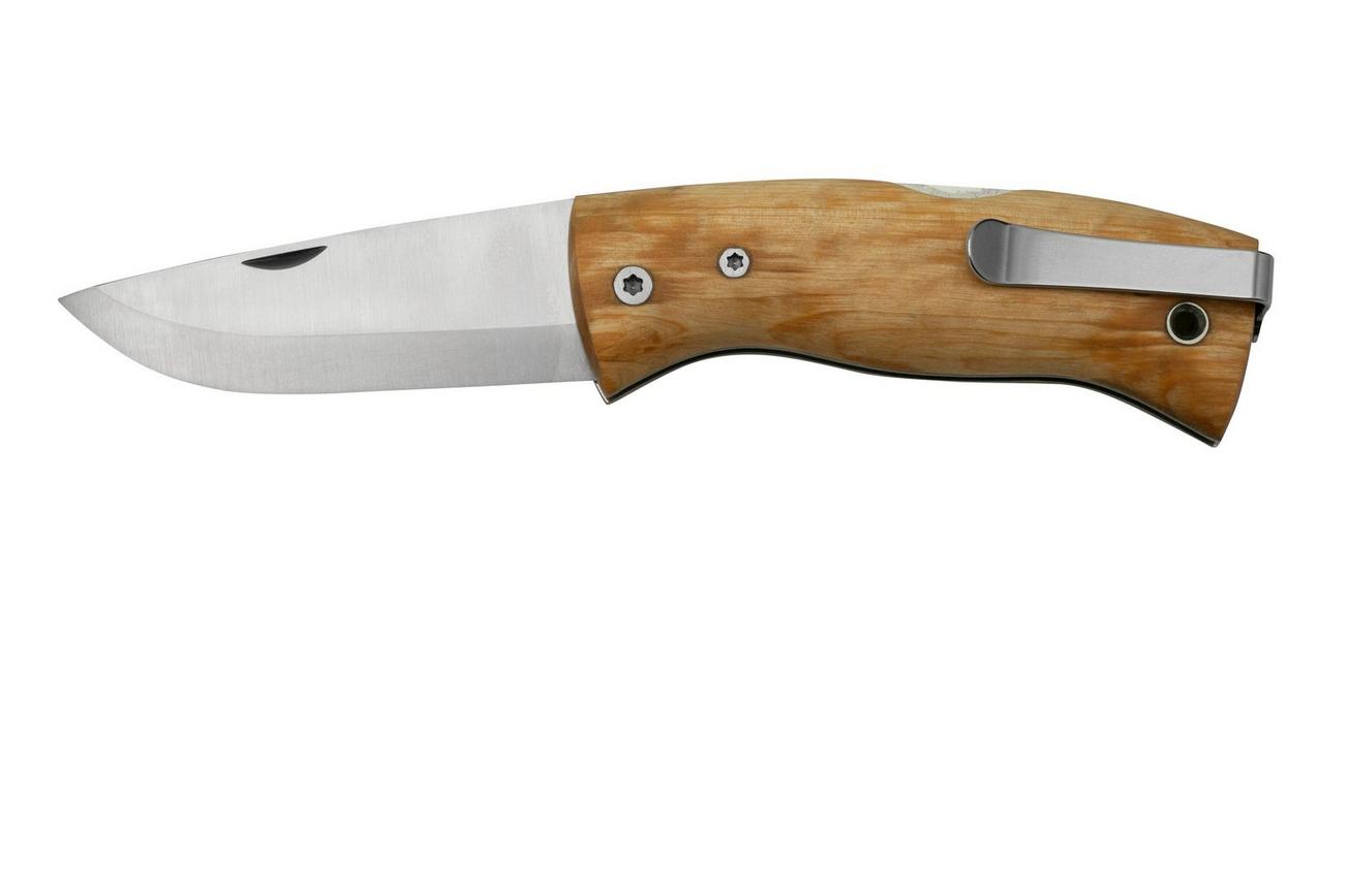 Helle Nipa 200657 Curly Birch, bushcraft zakmes