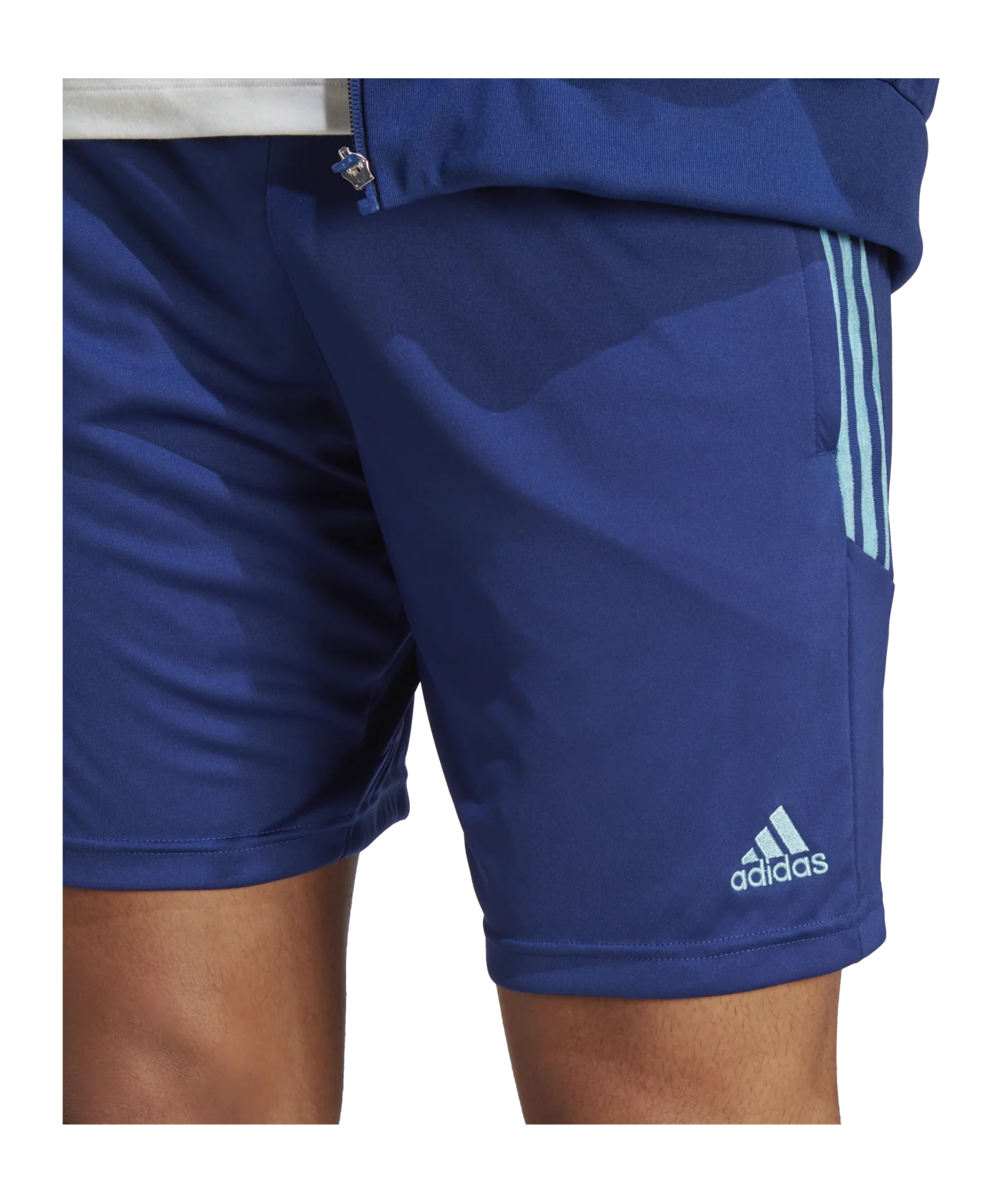 adidas Tiro Short Blau
