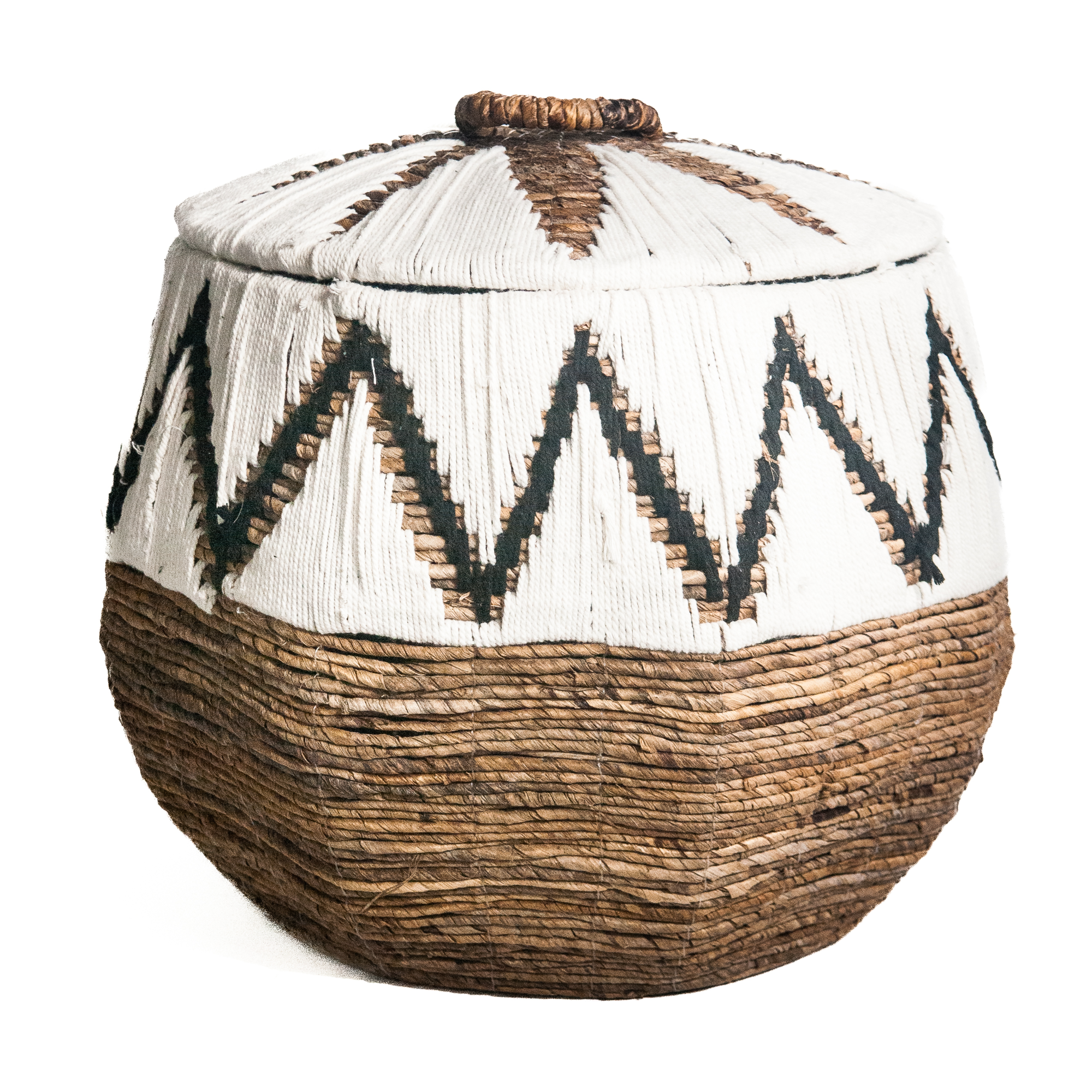 Tali mand wit/naturel large #3