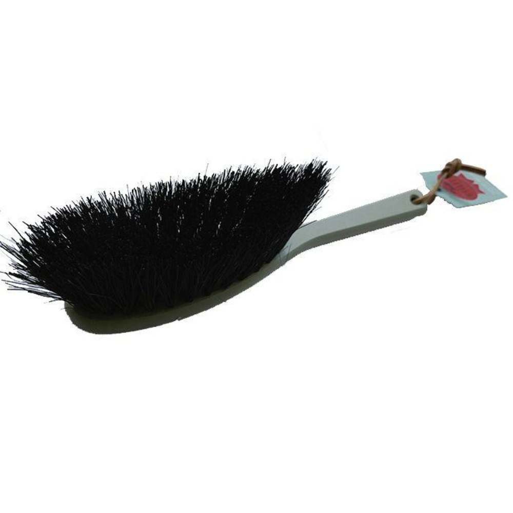 Balayette vintage en bois de hêtre tala - gris