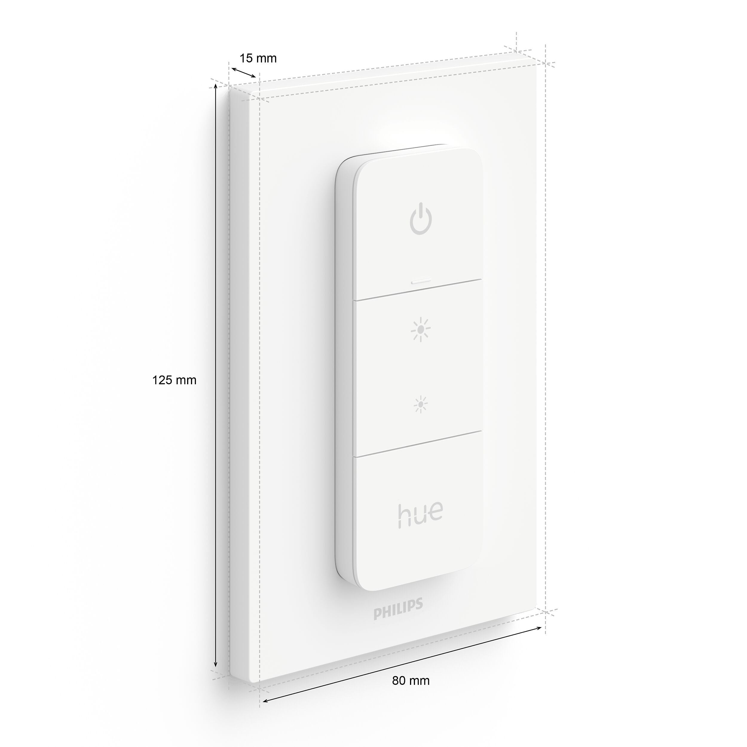 Philips hue DIMMING KIT Zubehör Leuchtmittel - Weiss / B: 7.0 cm x T: 1.4 cm x H: 11.5 cm