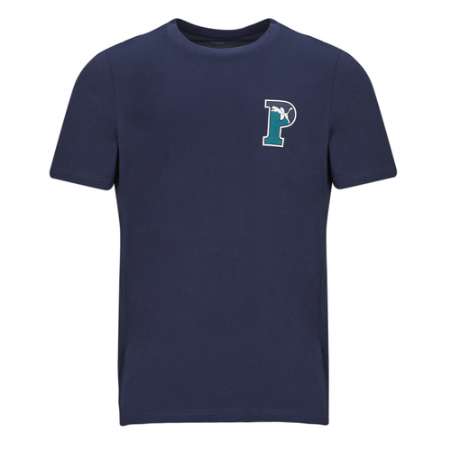 Puma - PUMA SQUAD BADGE TEE - Marine