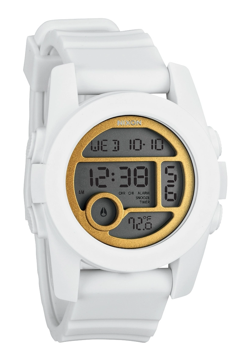 Nixon The Unit 40 All White / Gold A4901035