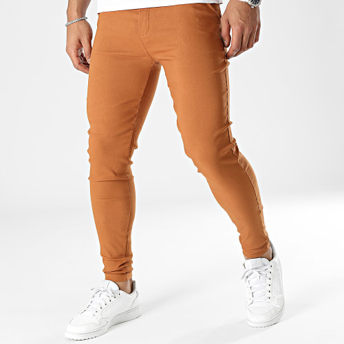 Pantalon Chino Marron