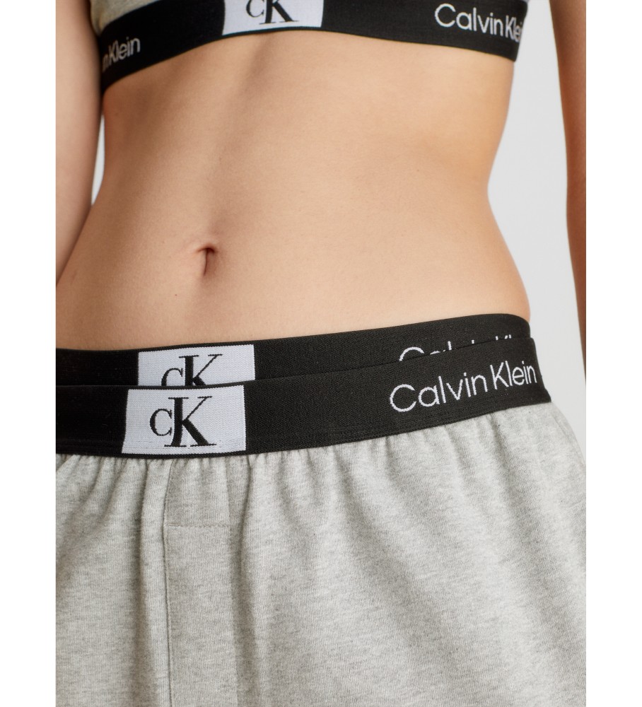 Calça de moletom Calvin Klein CK96 cinza
