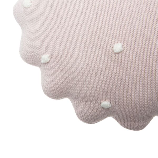Lorena Canals Biscuit Kussen – Rond – Grijs