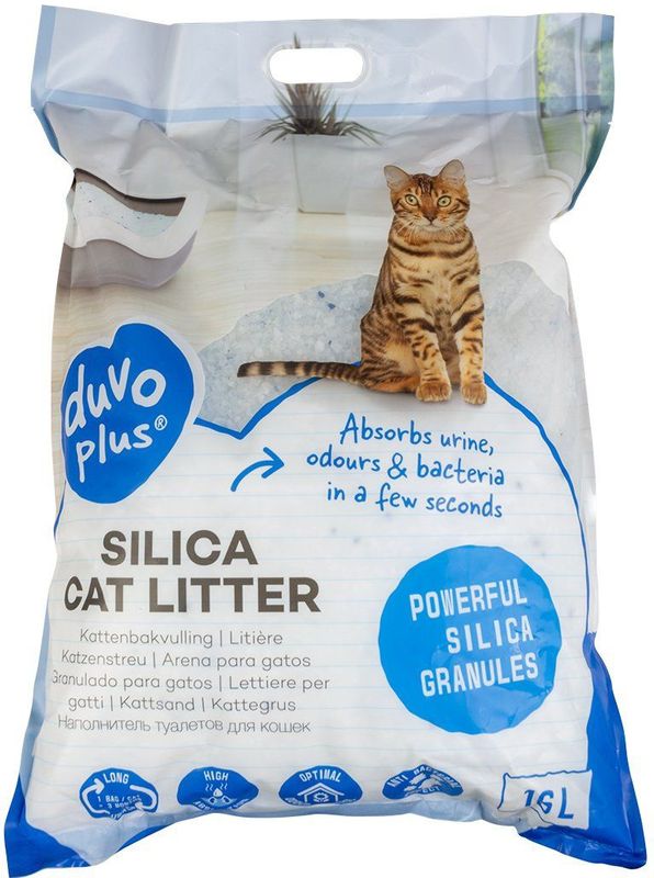 Duvo+ Silica Naturel - Kattenbakvulling - 5 l