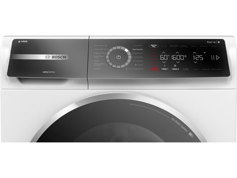 Bosch Waschmaschine WGB256A5CH Links Frontloader mit 10 kg Ladekapazität