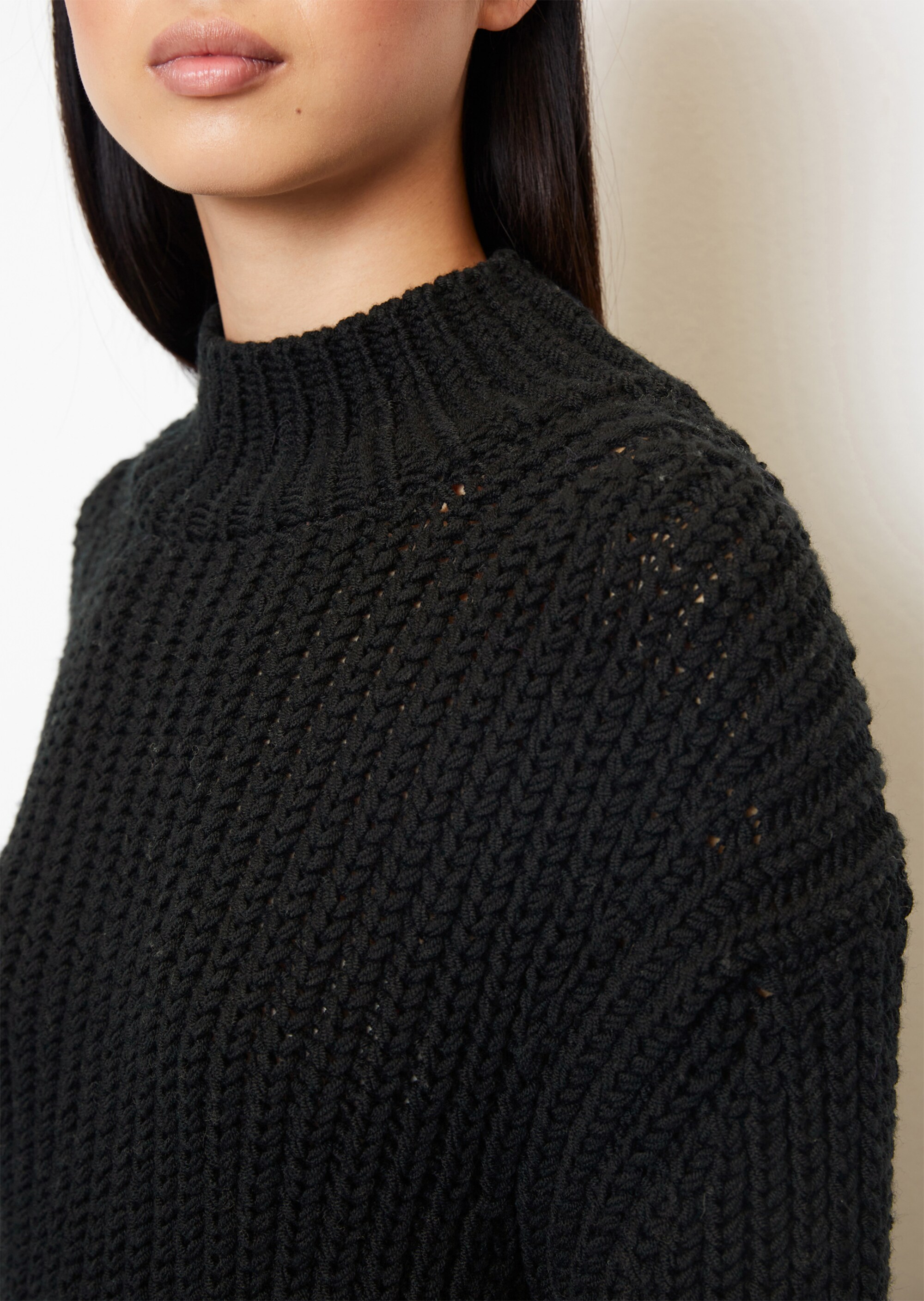 Turtleneck-Pulloveraus softer Schurwolle