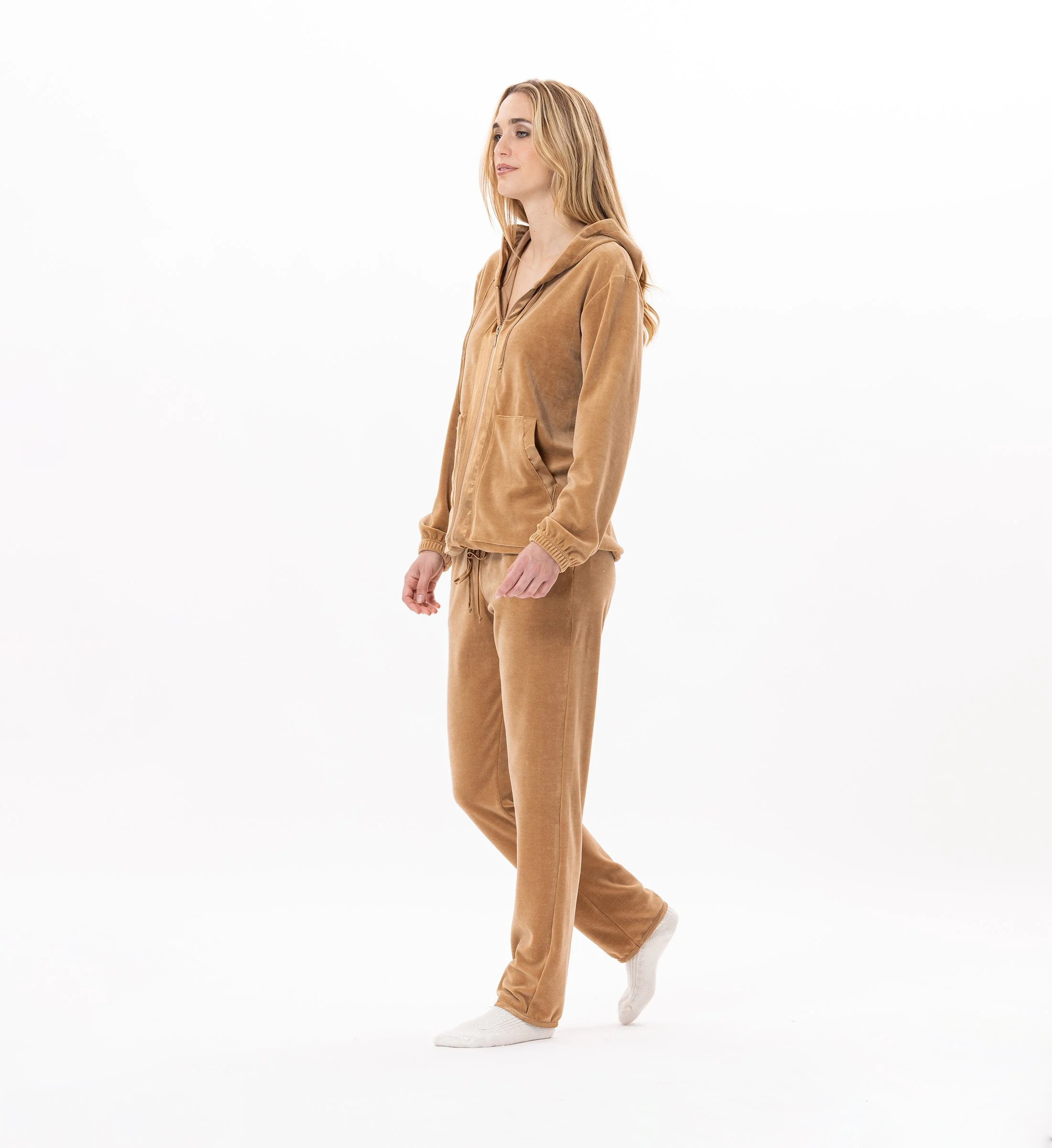 VELVET 880 - Pantalon en velours | Doré