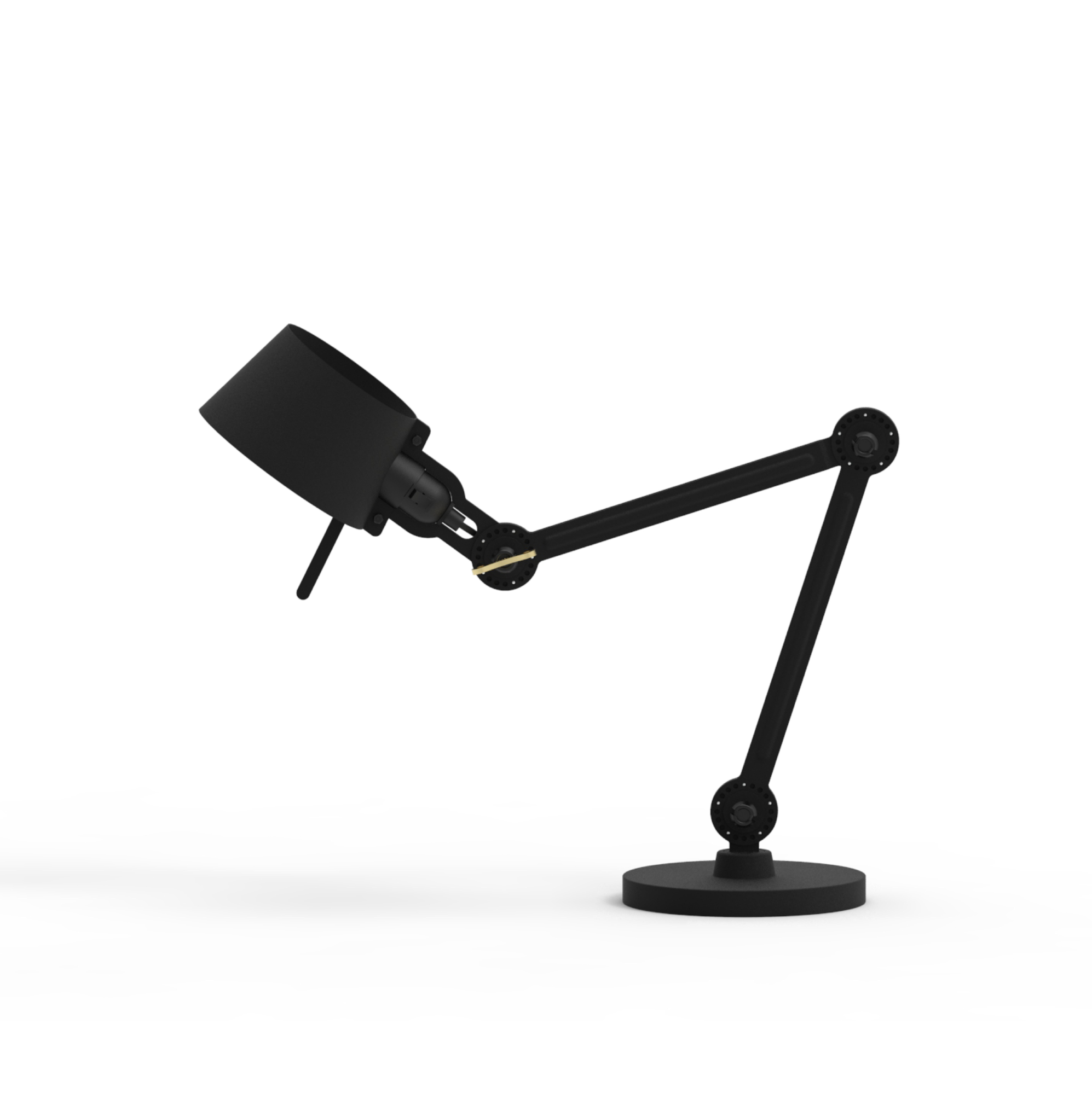 Bureaulamp Bolt small 2 armen smokey black