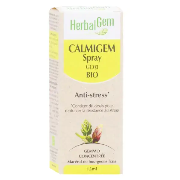 Herbalgem Calmigem Complexo de Gemoterapia Orgânica Anti-Stress 15ml