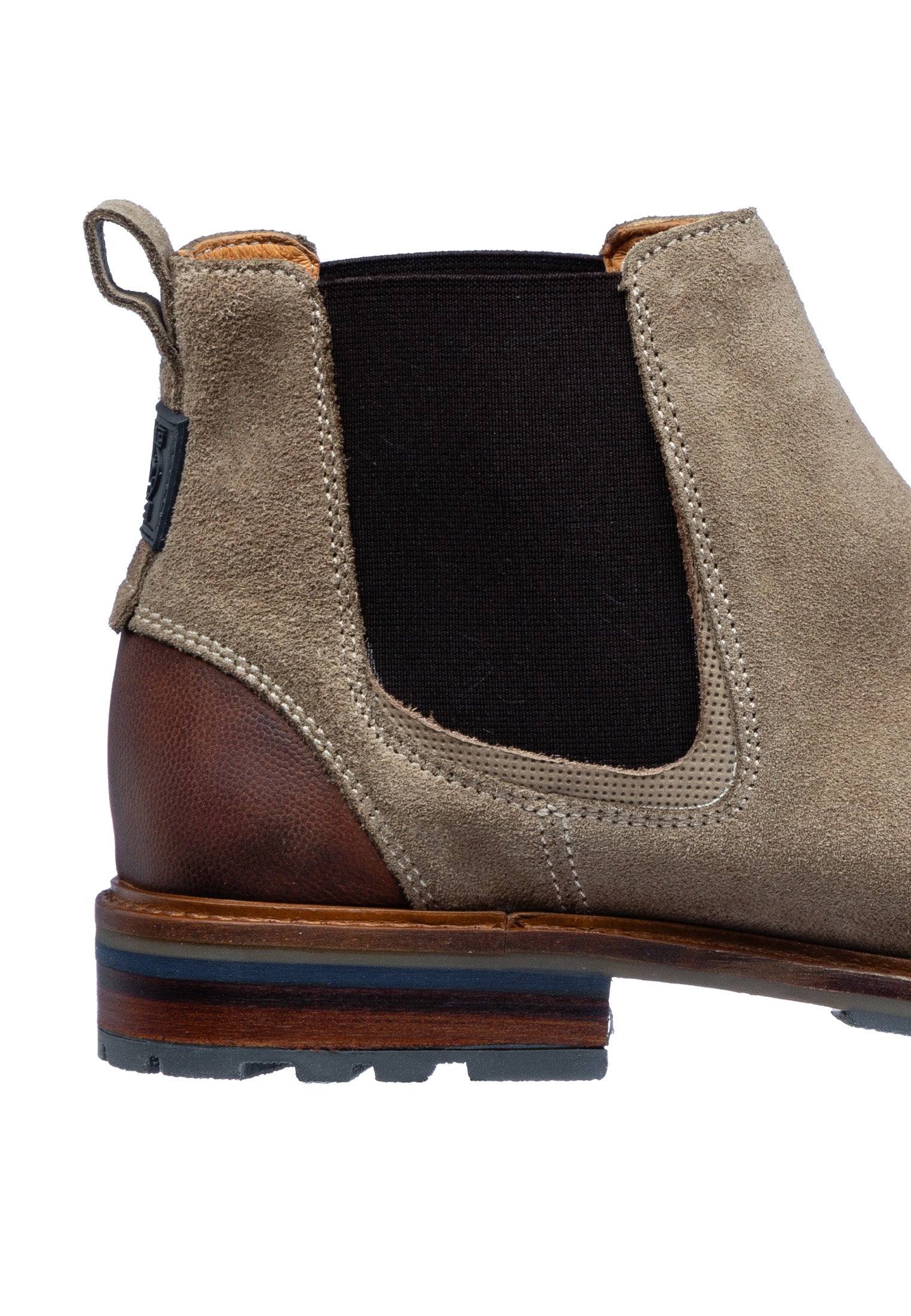 Taupe Suède Monti chelsea boot