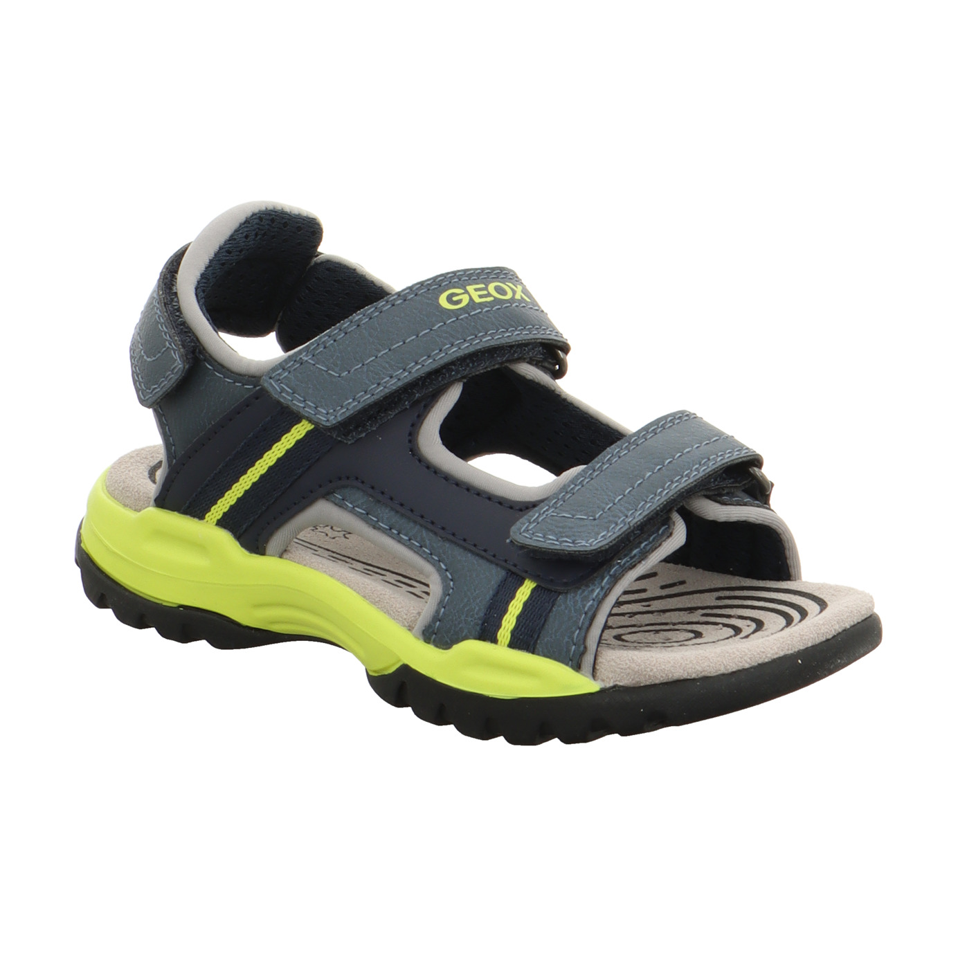 Jungssandale blau
