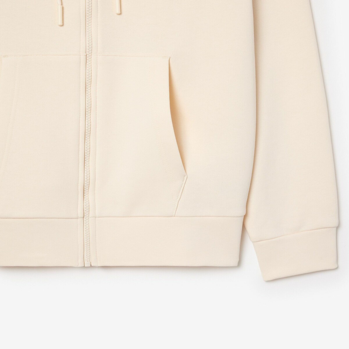 LACOSTE<br>Moletom com zíper em katoen