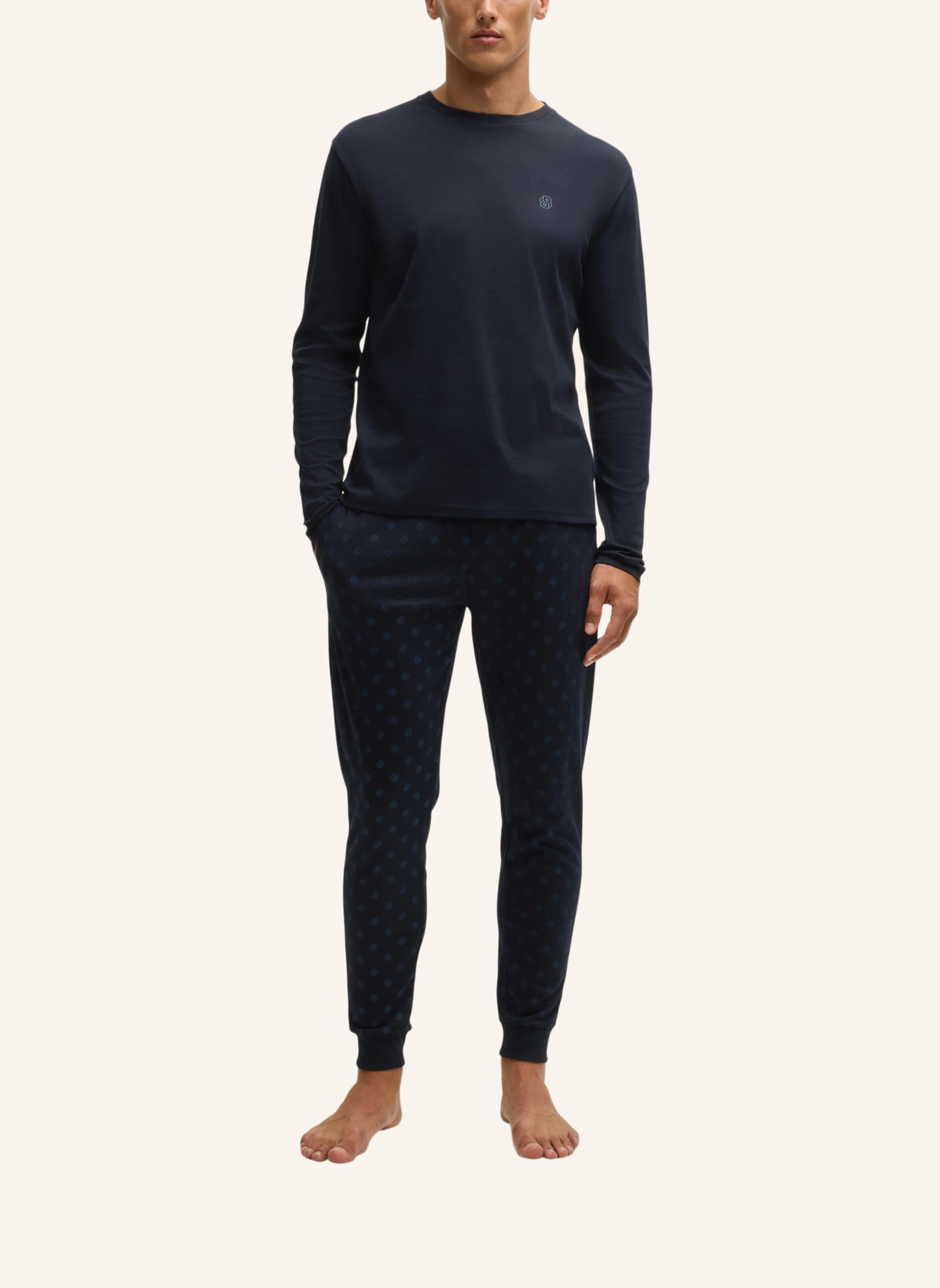 BOSS Pyjama-Set RELAX LONG SET Regular Fit