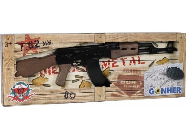 Gonher AK47 Commando Rifle with 8 rounds