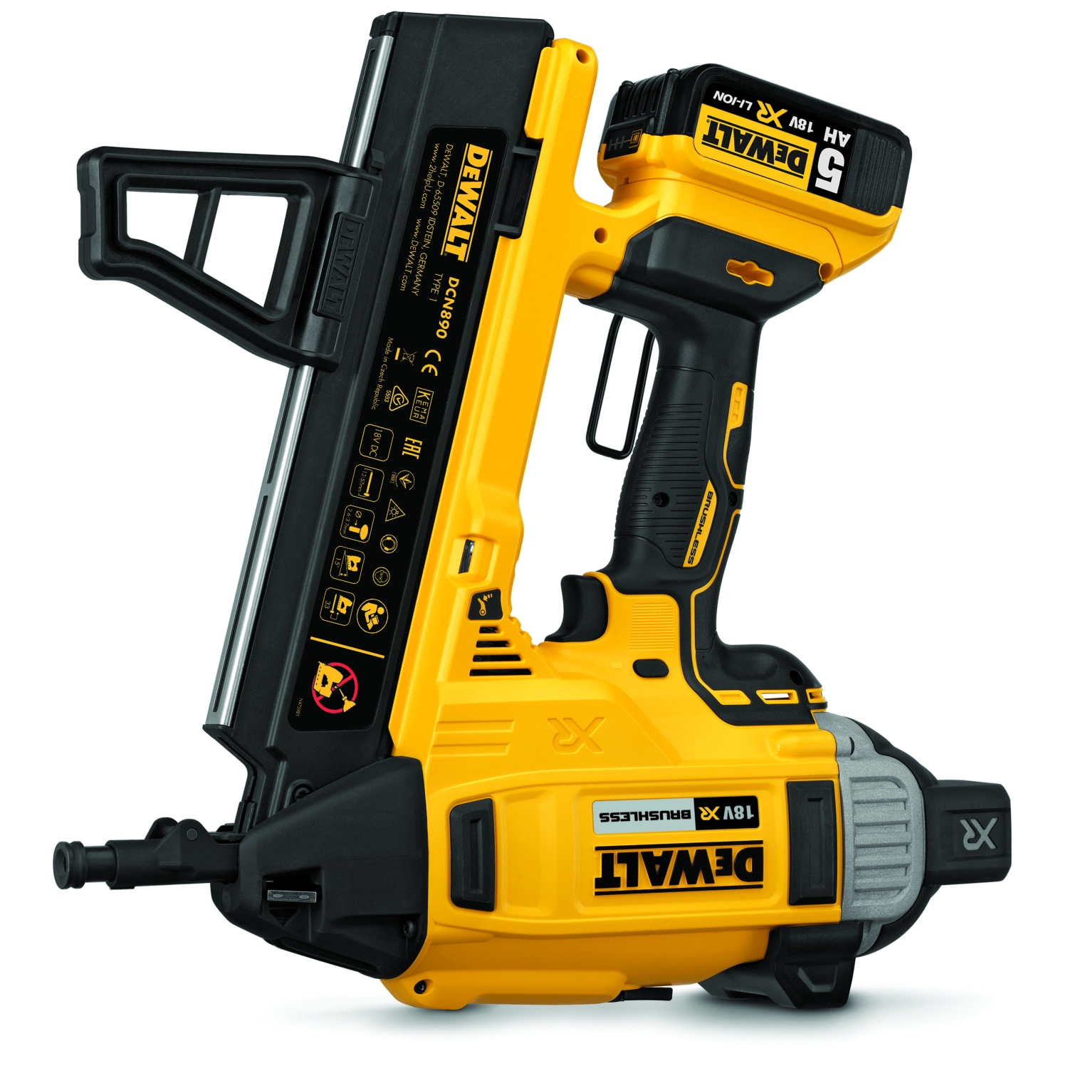 DeWALT DCN890N 18V Li-ion accu betontacker body
