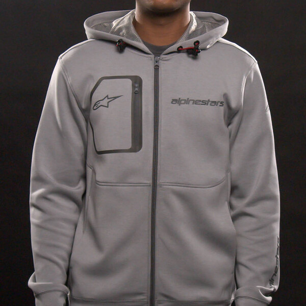 Alpinestars - Sweat zippé Convex Tech Gris