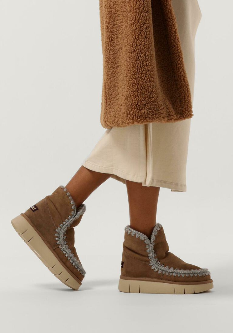 MOU taupe mou vachtlaarzen eskimo 18 bounce