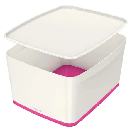 Leitz Aufbewahrungsbox MyBox® groß mit Deckel, pink