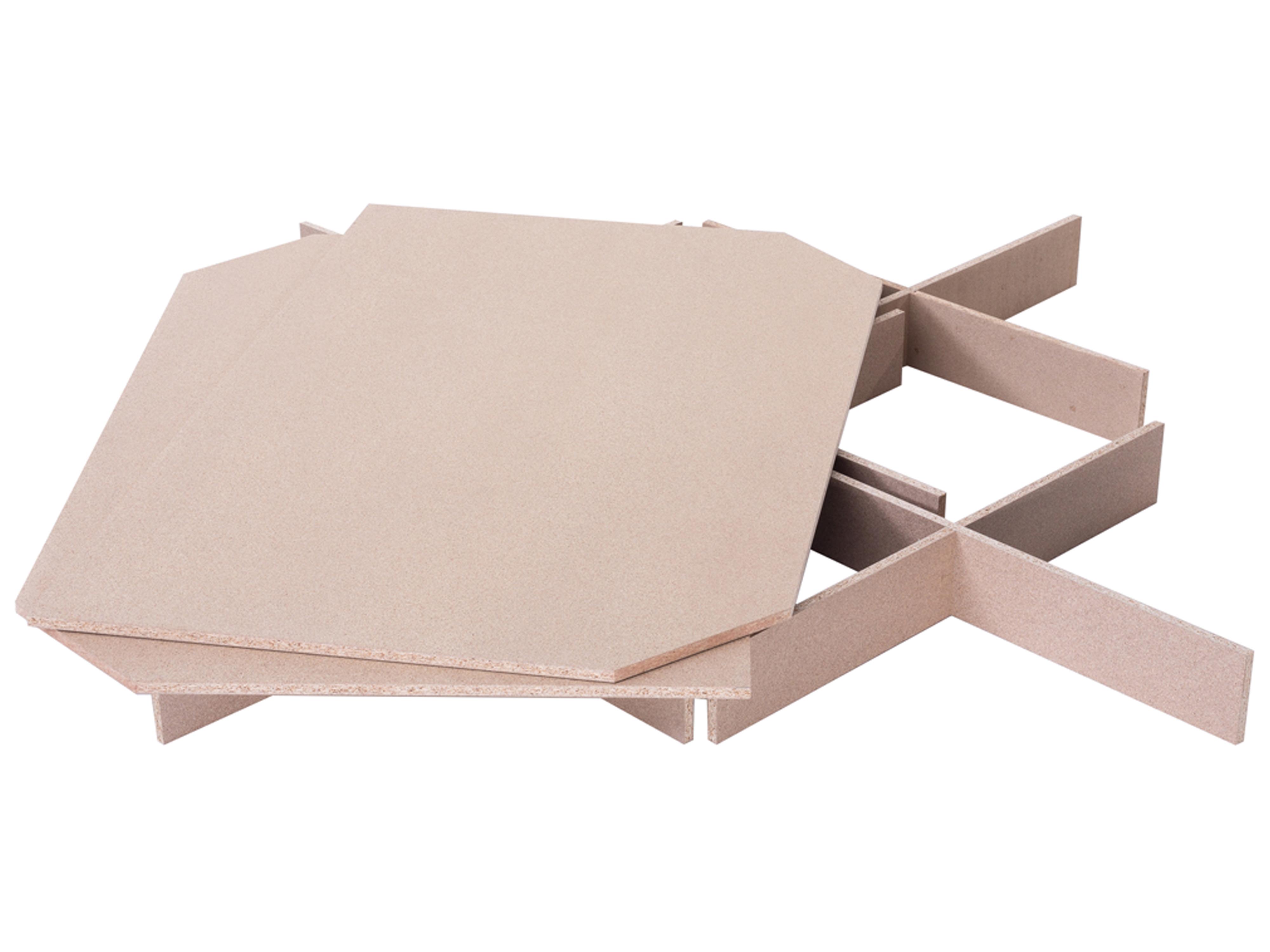 Waterbed Fluweel ROUEN 180 x 200 cm Taupe