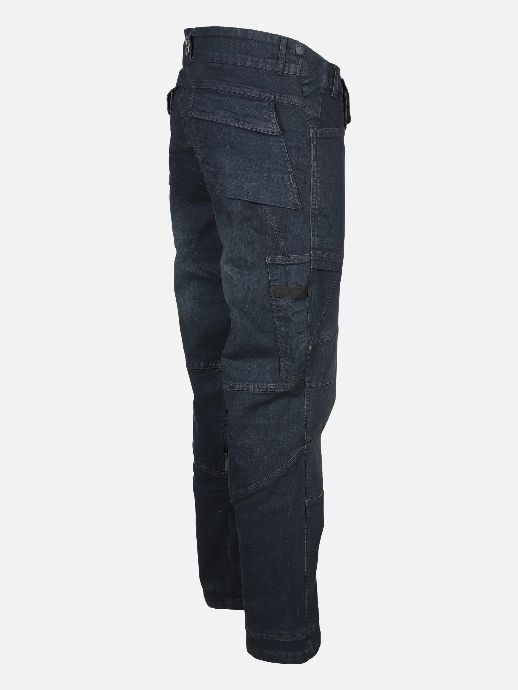 Herren Denim Arbeitshose mit vielen Details