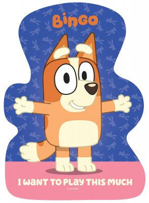 Bluey 4 Large Shaped Puzzles